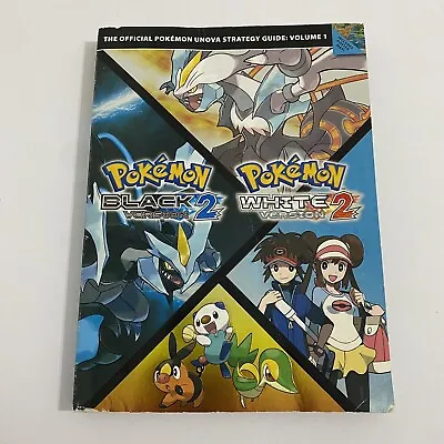 Pokemon Black 2 & White 2 Official Strategy Guide Volume 1 - Includes Poster Map • $36