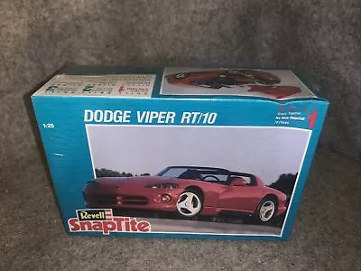 Vintage Revell Snap-Tite Dodge Viper Rt/10 1/25 Scale Model Kit #6260 • $24.99