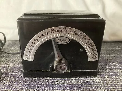 Vintage Franz LM-4 Electric Metronome Bakelite Deco Design 40-208 Beats / Minute • $14.95