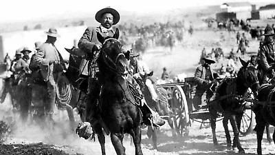 Pancho Villa (riding Horse) POSTER 24 X 36 INCH Mexico History Revolution • $23.99