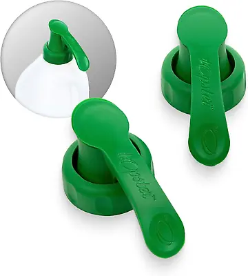 Topster Milk Top Pourers (Green) - Milk Bottle Pourers For Plastic Bottles For  • £14.12