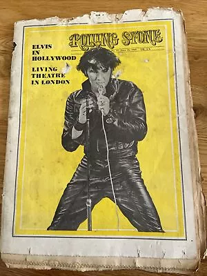 Elvis Presley JEFFERSON AIRPLANE John Lennon Yoko Ono ROLLING STONE Magazine 37 • £10