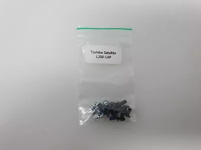 Laptop Screws For Toshiba Satellite L300-1AP Laptop Screws Set Quick Dispatch • £6.99