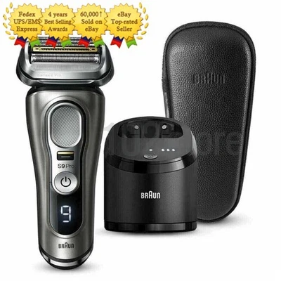 Braun Series 9 Pro 9465cc Cordless Men's Electric Shaver W/ Clean&Charge Station • $592.94
