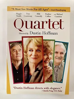 Quartet DVD 2013 (new) Anamorphic Widescreen PG-13 Comedy Dir. Dustin Hoffman • $6.69