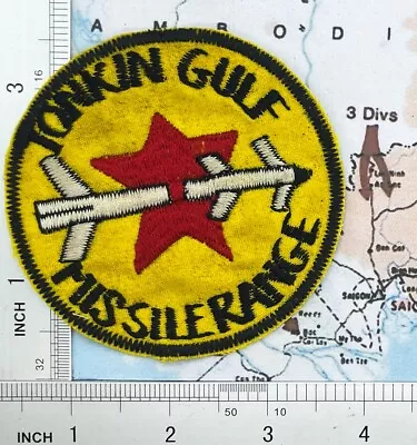 Patch  Tonkin Gulf Missile Range  Vietnamw Patch  Patch  C1-273 • $11