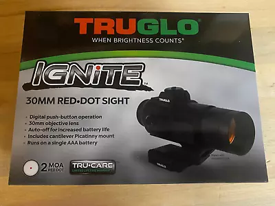 TRUGLO Ignite 30mm 2-MOA Red Dot Sight (TG8335BN) • $89.77