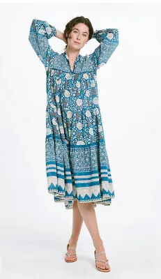 MATTA NY Yamini Booj Dress Teal Size XS NWOT • $195