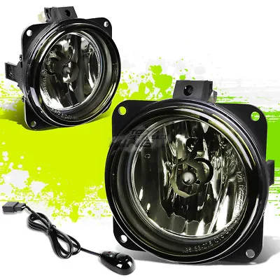 Tinted Lens Oe Bumper Fog Lights+switch Pair Kit For 02-04 Focus/03-04 Mustang • $59.88