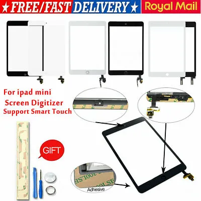 £12.99 • Buy For Apple IPad Mini 1/2/3/4 Touch Screen Replacement Glass Digitizer Genuine IC