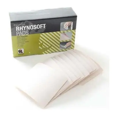 £9.45 • Buy Indasa Rhynosoft Sanding Pads - 20 Pack - 115mm X 140mm