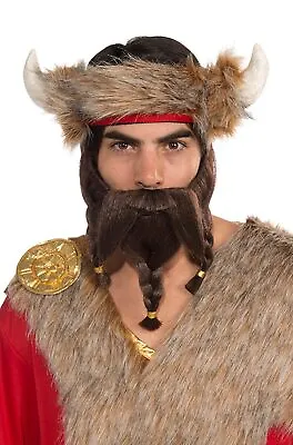 Brand New Viking Warrior Norse Beard (Brown) • $9.21