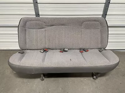 1997-2007 Chevrolet Express GMC Savana Van 5th Row Passenger Bench Seat 99 07 01 • $499.99