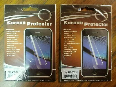 $4.99 • Buy Anti-Glare Screen Protector For Motorola DROID RAZR HD (XT926) Lot Of 2
