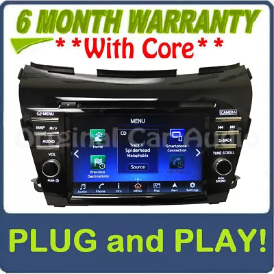 17-19 Nissan Murano OEM Navigation NON-BOSE Radio CD Player Receiver W/ CARPLAY • $606