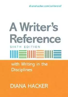 A Writer's Reference With Writing In The Disciplines - Plastic Comb - GOOD • $5.20