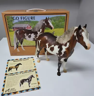 Breyer Horse GO FIGURE Vintage Collectors Club 2023  Morgan Pinto New! • $98