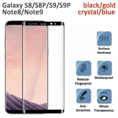 $4.49 • Buy For Samsung Galaxy S10 5G S9 S8 Plus Note 10 9 8 Tempered Glass Screen Protector