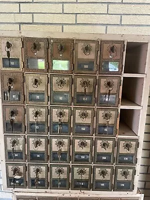 Vintage P.O. Box Individual Doors WITH Working Keys • $25