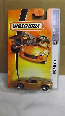 2006 Matchbox Gold Ford GT Ready For Action # 13 • $3.77