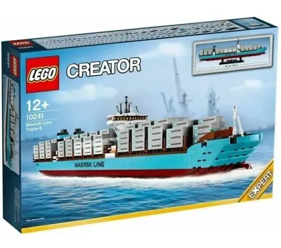 LEGO 10241 Maersk Line Triple E Container Ship Brand New Factory Sealed • $579.24