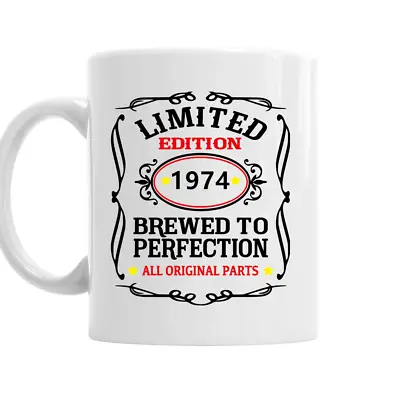 50th Birthday Gift 1974 Gift Idea For Men/women/dad/present Idea/50 Mug • £8.95