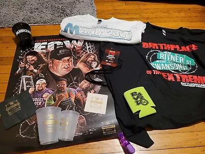 Wwe Ecw Wrestlemania 40 2024 Bundle Rare!! Exclusive @ Ecw Arena Philadelphia • $41