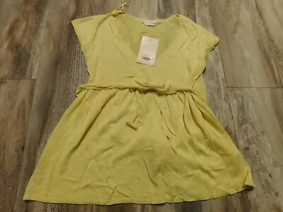 Miss Selfridge Yellow  Top Size Uk 10 New • $19.72