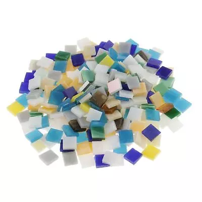 £10.64 • Buy 250 Pieces Vitreous Glass Mosaic Tiles For Arts DIY Craft Multicolor