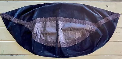Victorian Mourning Hair Face Covering Hood Unusual Textile Antique Gothic Beaded • $60