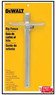 Dewalt Circular Saw Rip Cut Guide Fence Cutting Power Tool Attachment Accessory • $18.48