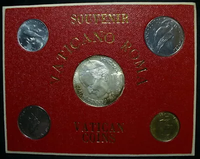 Italy Vatican Uncirculated Five Piece Coin Set • $10