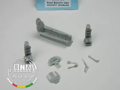 Ozmods 1/48 RAAF Macchi 326 Cockpit Upgrade Set #OZCONV4810 • $21.50