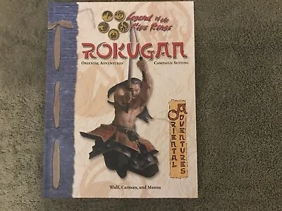 L5R: Rokugan Campaign Setting Oriental Adventures NM Condition TSR AD&D D&D D20 • $24.95