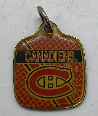 Old Sports Collectible NHL Vintage 1988 Montreal Canadiens ￼Hockey Keychain Fob • $4.99