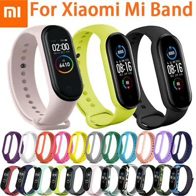 $5.27 • Buy For Xiaomi Mi Band 2/3/4/5/6 Watch Band Strap Smart Bracelet Sports Wristband