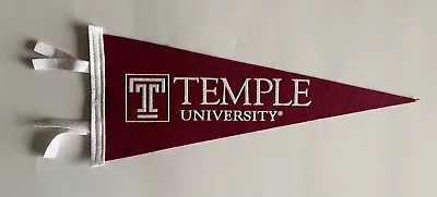 Temple University Felt Pennant • $12.99