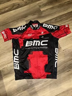 BMC Men’s Black/Red  L Cycling Jersey Swiss Cycling Technology • $16.99