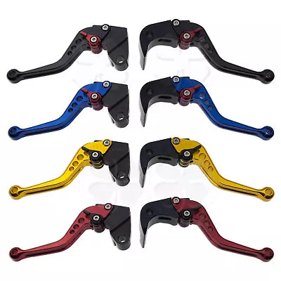 CNC Shorty Brake Clutch Levers For Kawasaki Ninja ZX 6R 05-06 Handle Hand • $34.99