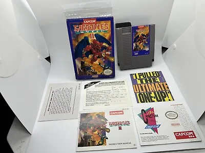 Gargoyle's Quest II CIB Complete Nintendo NES 2 Near Mint Cart And Manual Rare! • $499.99