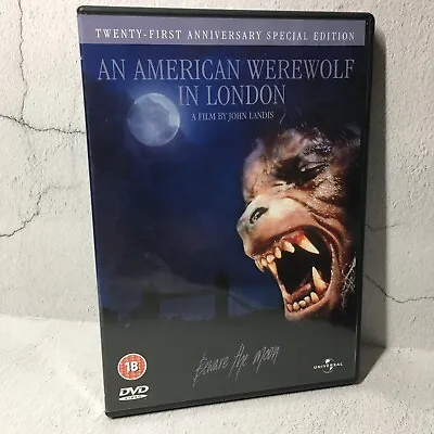 £3.49 • Buy An American Werewolf In London DVD Twenty First Anniversary Special Edition 