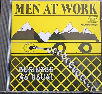 Men At Work - Business As Usual - First Pressing - RARE  Like New Oop CD • $11.99