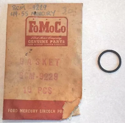 NOS 1949-1959 Mercury Carburetor Fuel Inlet Adapter Gasket 1950-1958 Lincoln • $11.95