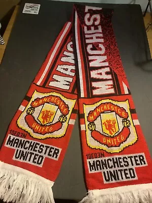 Official Manchester United Fc Football Scarf • $10.20