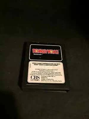 $25 • Buy Atari 2600 Game Cartridge Donkey Kong By Nintendo Comes In Good Working Cond