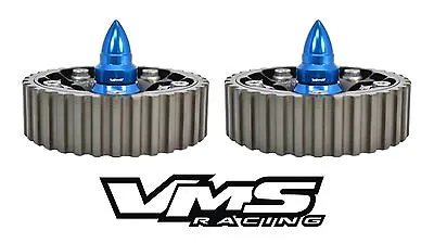 Vms Racing Cam Gear Bolts W/ Bullets Blue For Honda Acura Dohc B16 B18c  • $29.95