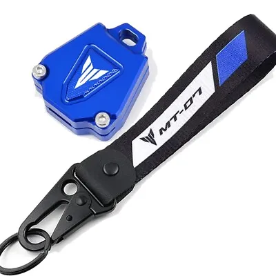 For YAMAHA MT-07 2013-2022 Motorcycle CNC Fabric Keyring Key Case Cover Keychain • $17.59