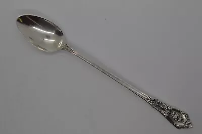 Wallace Rose Point Sterling Silver Iced Tea Spoon - 7 1/2  - 27g - No Mono • $35.99