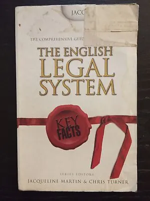 £4.86 • Buy Key Facts: The English Legal System (Key Fact... By Martin, Jacqueline Paperback
