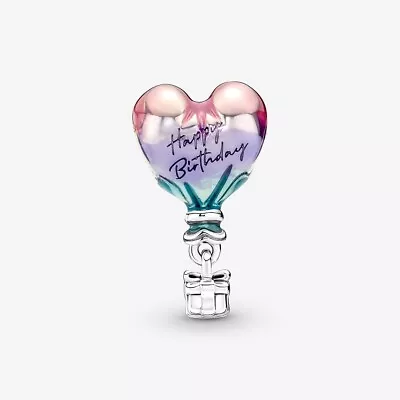UK PANDORA ALE S925 Genuine Happy Birthday Hot Air Balloon Charm Free Pouch • £24.99
